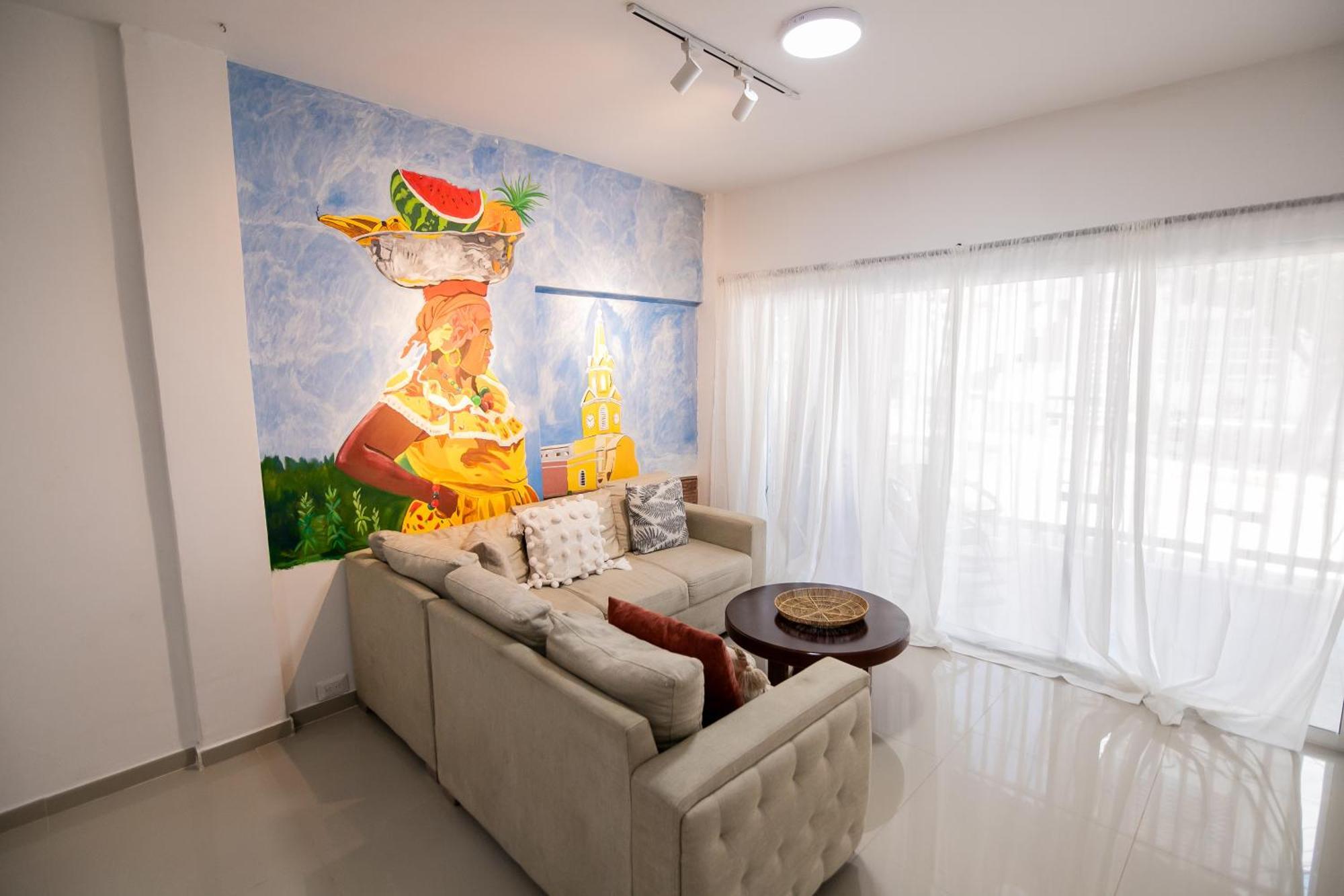 Hospedaje Rosa Blanca Cartagena ภายนอก รูปภาพ