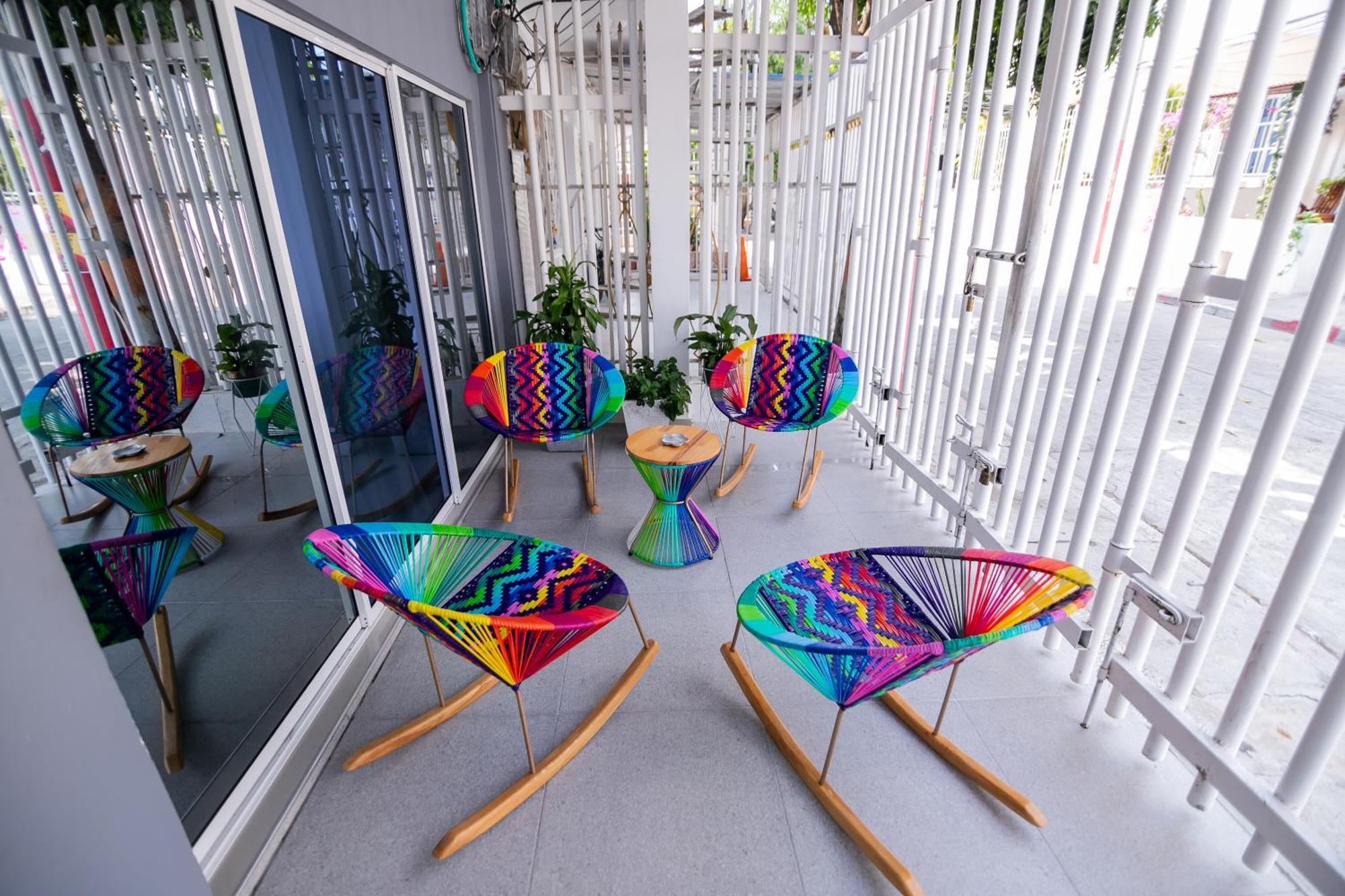 Hospedaje Rosa Blanca Cartagena ภายนอก รูปภาพ